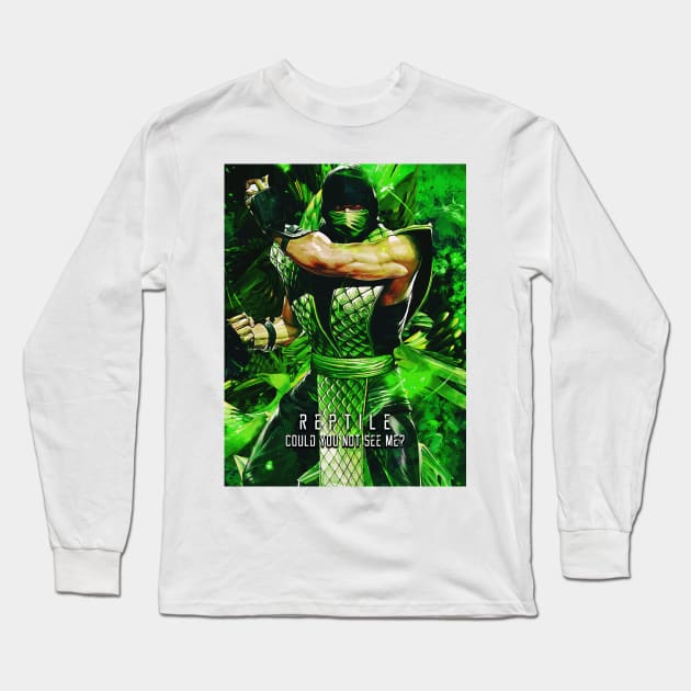 MK Reptile Long Sleeve T-Shirt by syanart